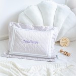 500 Thread Count PIMA Cotton Quilted Pillow - Lilac Ash (Out of Stock)